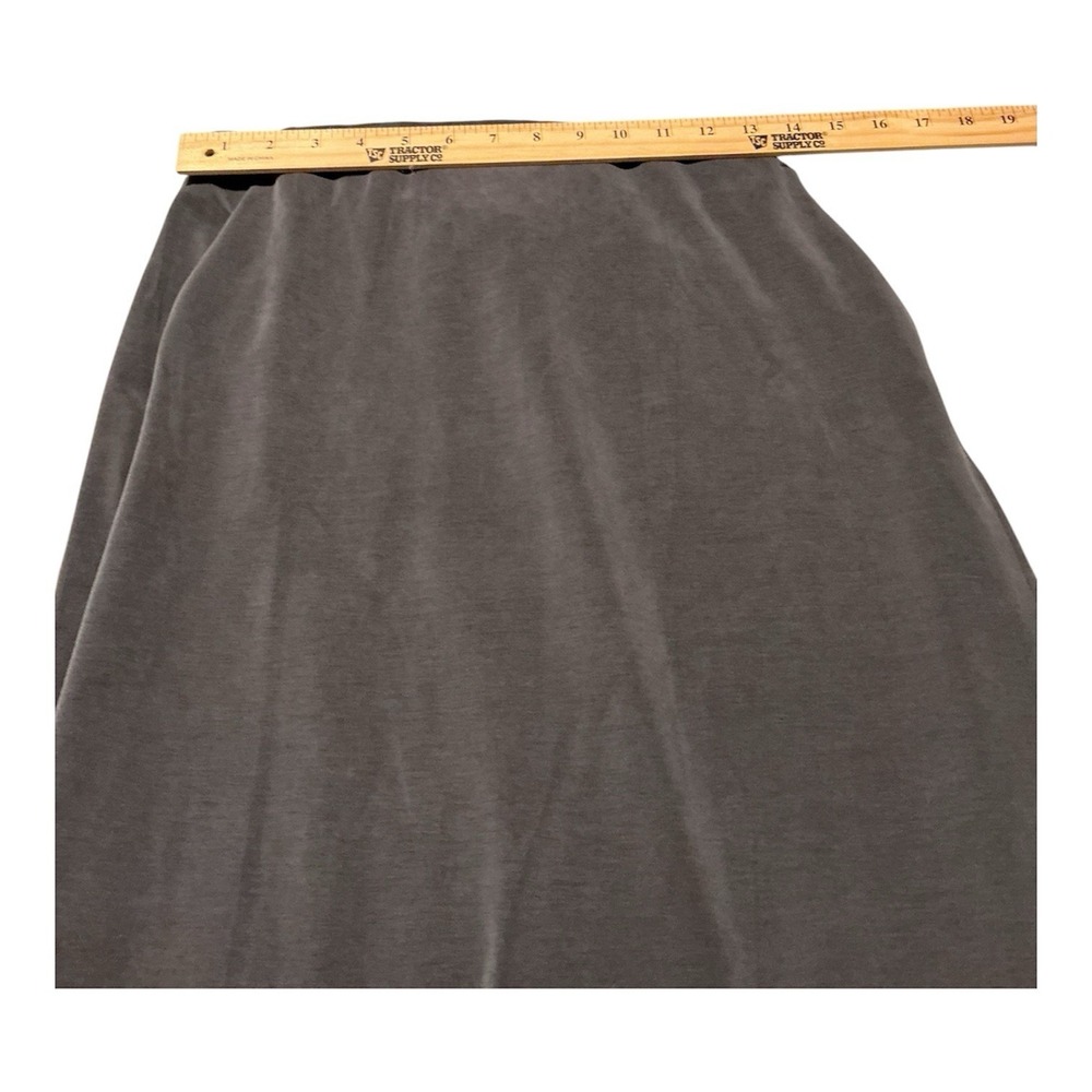 Lululemon Softstreme High Rise Midi Skirt, Retail $88 Washed Black Size 8 A Line - Picture 11 of 14